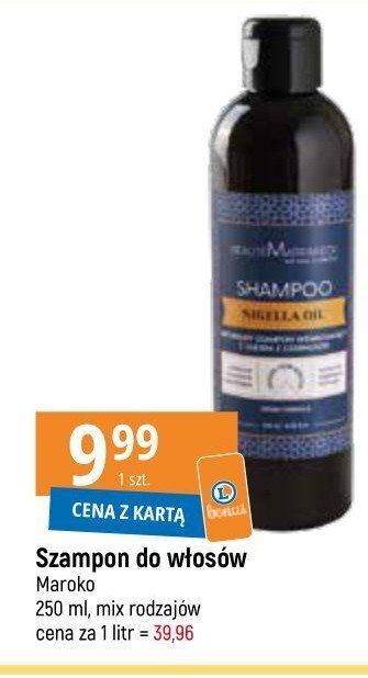 E.Leclerc Szampon z olejem z czarnuszki oferta