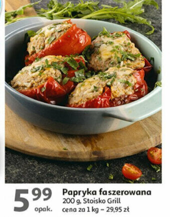 Auchan Papryka faszerowana 200g oferta