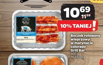 Netto Boczek rolowany wieprzowy w marynacie colorado Grill Bar 300 g oferta