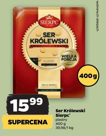Netto Ser królewski sierpc oferta