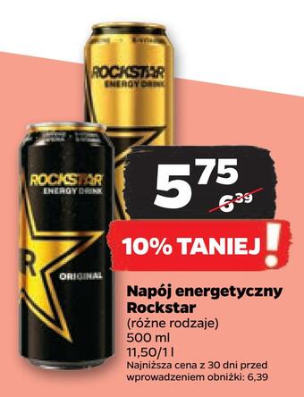 Netto Napój energetyczny rockstar oferta