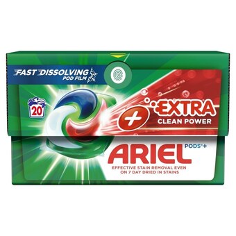 Carrefour Ariel all-in-1 pods kapsułki z płynem do prania, 20prań oferta