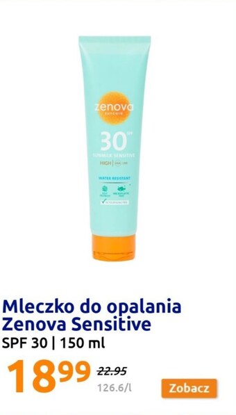 Action Mleczko do opalania oferta