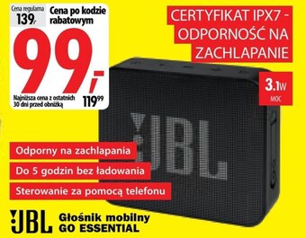 Media Expert Głośnik bezprzewodowy jbl oferta