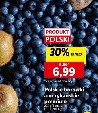 Lidl Borówki amerykańskie oferta