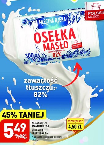 ALDI Masło osełka 82% oferta