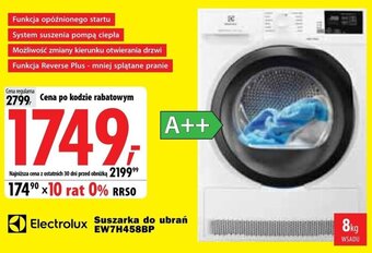 Media Expert Electrolux Suszarka do ubrań EW7H458BP oferta