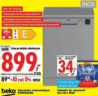 Media Expert beko Zmywarka wolnostojąca oferta