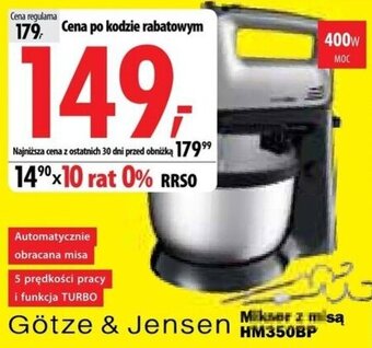 Media Expert Götze & Jensen Mikser z misą HM350BP oferta