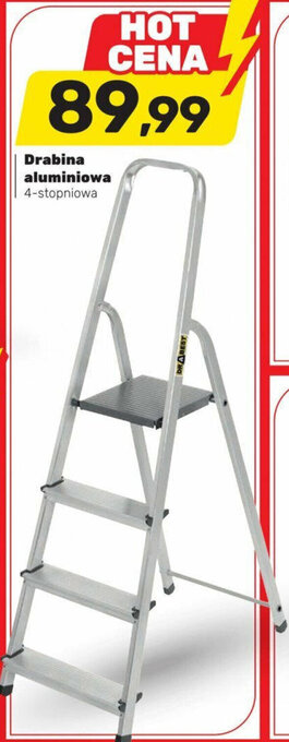 Bricomarche Drabina aluminiowa 4-stopniowa oferta