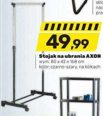 Stojak na ubrania AXON wym. 80 x 42 x 168 cm