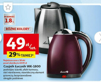 Auchan Czajnik Łucznik WK-1800 oferta