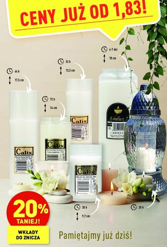 ALDI Znicz 30 h oferta