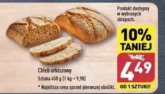 ALDI Chleb orkiszowy oferta
