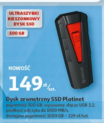 Auchan Dysk ssd 1000 gb oferta