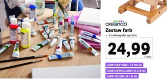 Lidl Farby akrylowe oferta