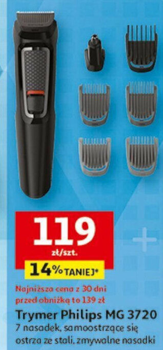 Auchan Trymer Philips MG 3720 oferta