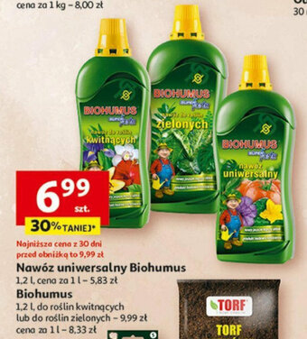 Auchan Nawóz uniwersalny Biohumus 1,2l oferta