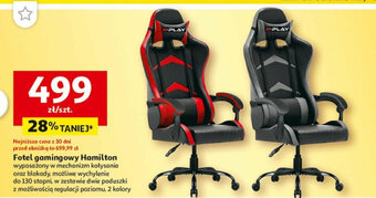 Auchan Fotel gamingowy Hamilton oferta
