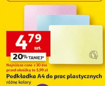 Auchan Podkładka A4 do prac plastycznych oferta