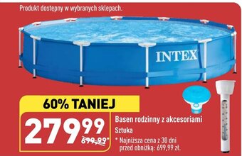 ALDI Basen rodzinny z akcesoriami Sztuka oferta
