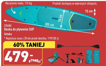 ALDI CRANE Deska do pływania SUP oferta
