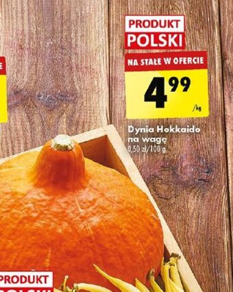 Biedronka Dynia Hokkaido na wagę oferta