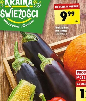 Biedronka Bakłażan na wagę 1 kg oferta
