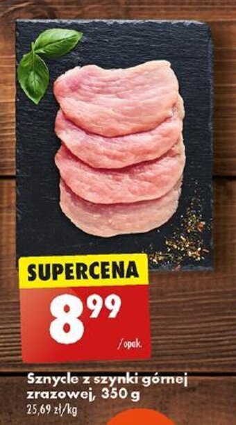 Biedronka Sznycle z szynki górnej zrazowej, 350 g oferta