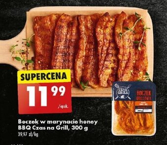 Biedronka Boczek w marynacie honey BBQ Czas na Grill, 300 g oferta