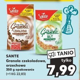Kaufland Płatki granola orzechowe oferta