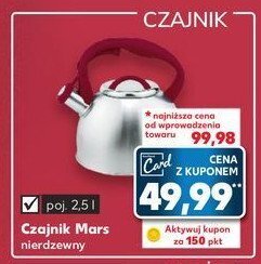 Kaufland Czajnik mars 2.5 l oferta