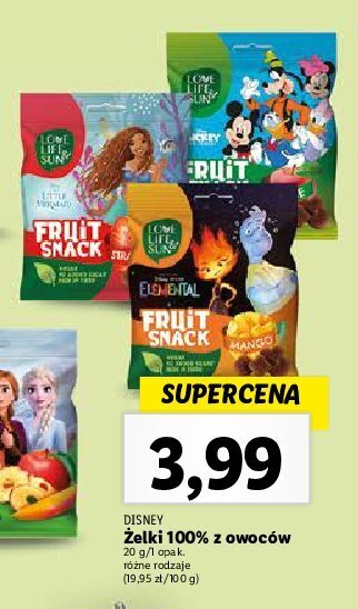 Lidl Żelki truskawkowe oferta