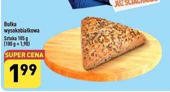 ALDI Bułka wysokobiałkowa 105g oferta