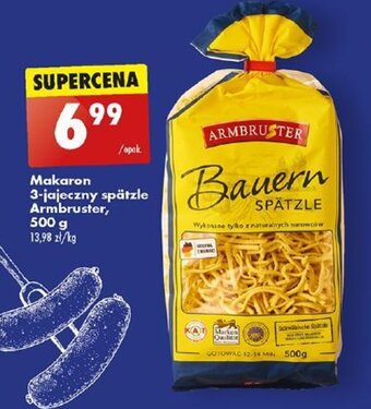 Makaron 3-jajeczny spätzle Armbruster, 500 g
