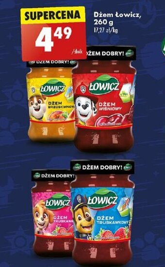 Biedronka Dżem Łowicz, 260 g oferta