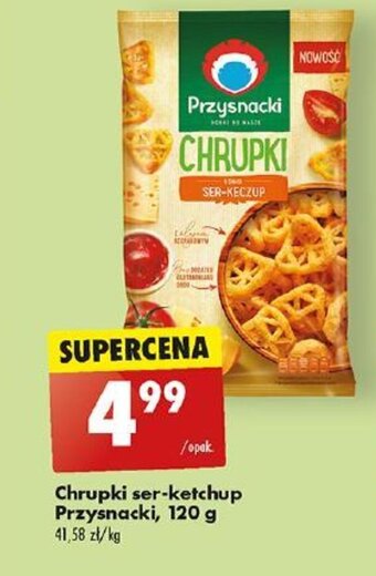 Biedronka Chrupki ser-ketchup Przysnacki, 120 g oferta