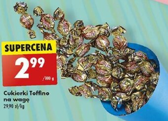 Biedronka Cukierki Toffino na wagę 100 g oferta
