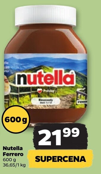 Netto Krem czekoladowy nutella oferta