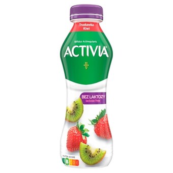 Kaufland Activia jogurt bez laktozy truskawka kiwi 270 g oferta