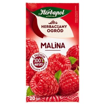 ABC Herbapol herbaciany ogród herbatka owocowo-ziołowa malina 54 g (20 x 2,7 g) oferta