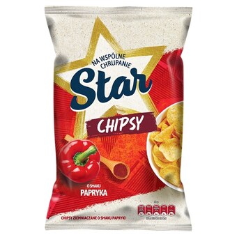 ABC Star chipsy o smaku papryka 120 g oferta