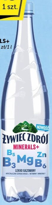 ABC Żywiec zdrój minerals+ napój lekko gazowany 1,2 l oferta