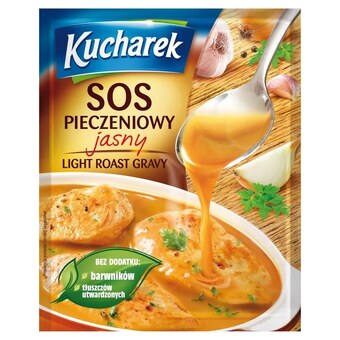 Społem Kucharek sos pieczeniowy jasny 28 g oferta