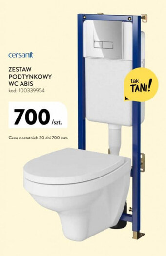 Komfort Zestaw podtynkowy cersanit oferta