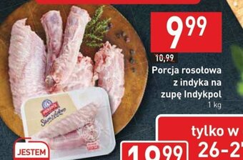 Stokrotka Porcja rosołowa z indyka na zupę Indykpol 1 kg oferta