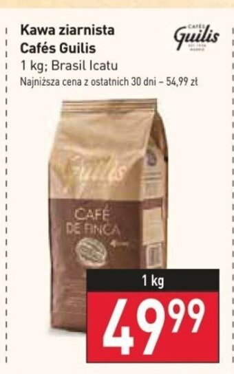 Stokrotka Kawa ziarnista Cafés Guilis 1 kg oferta