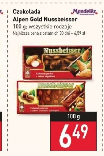 Stokrotka Czekolada Alpen Gold Nussbeisser 100 g oferta