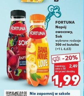 Kaufland Sok burak z czarną porzeczką oferta