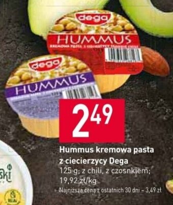 Stokrotka Dega Hummus kremowa pasta z ciecierzycy 125g oferta